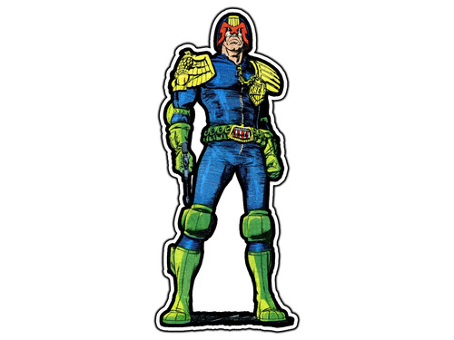 Adesivo fumetto judge - fumetto, dredd