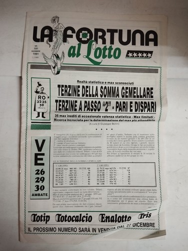 1991 fortuna al lotto - fortuna,