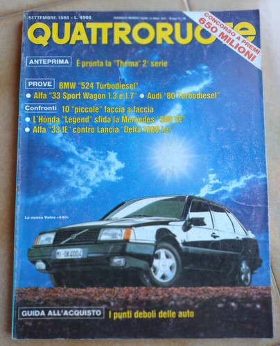 Rivista quattroruote 395 - rivista, n.