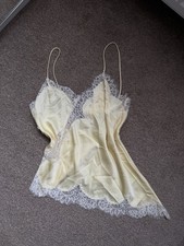 Top camicetta Zara giallo raso