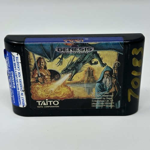Cadash sega genesis solo - sega,
