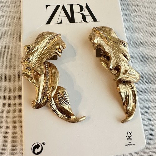 New zara gold - new, leaf