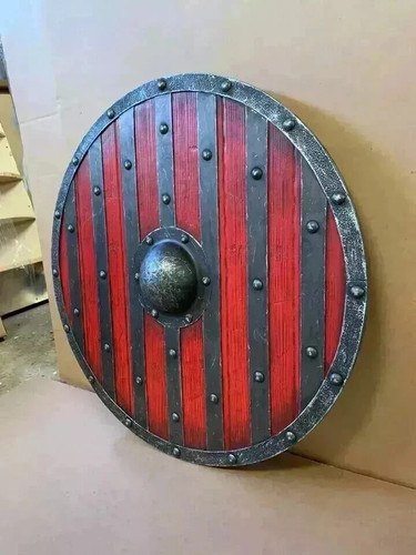 Scudo vichingo legno - in, larp