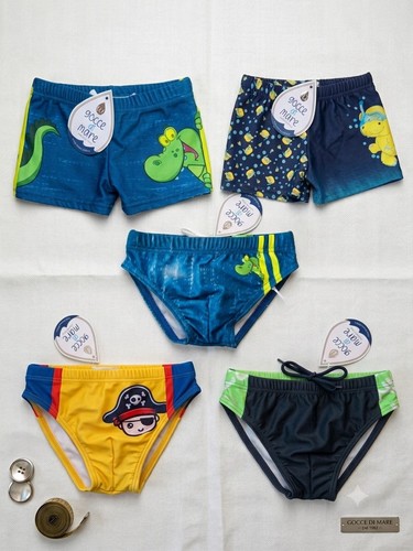 Costume bagno gocce mare - costume,