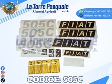 ADESIVI DECALCOMANIA TRATTORE