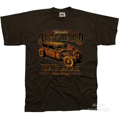 Shirt oldimer hot rod garage - oldimer,