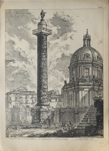 Stampa piranesi pinelli epoca - stampa,