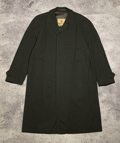 Raro trench uomo verde