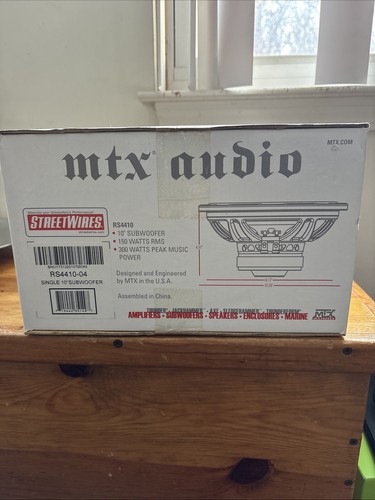 Subwoofer audio mtx - subwoofer,