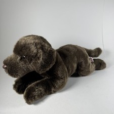 Ganz Peluche Cioccolato Labrador Retriever Cucciolo Cane Marrone 11" H12042 Giocattolo