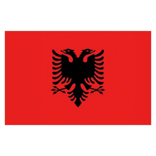 Bandiera albania cm - x, 30
