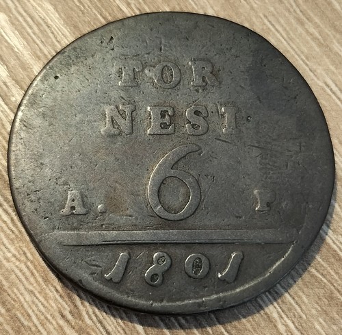 Tornesi 1801 non comune - 6,