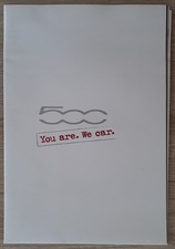 Fiat 500 depliant lancio