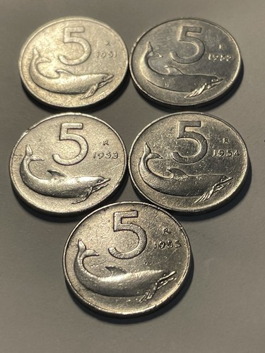 Lotto monete lire del 1951 - 5,