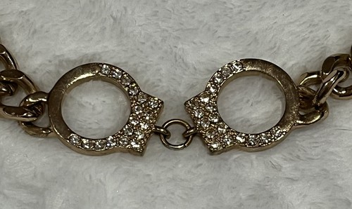 Bracciale tono oro catena