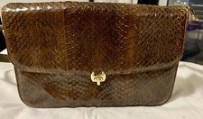 Borsa Vintage vero rettile