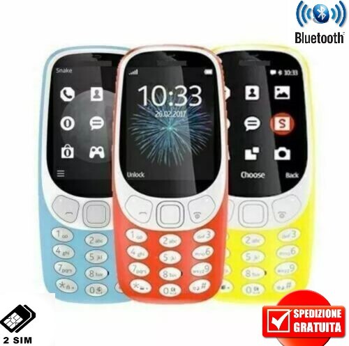 Telefono mini cellulare 3310 - mini,