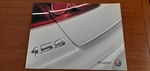 Depliant alfa 159 super - depliant,
