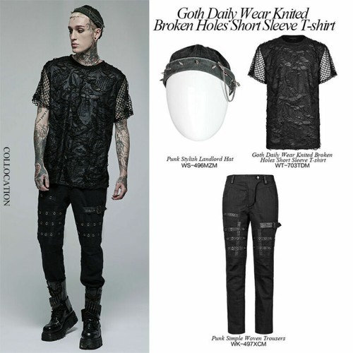 Punk rave men - punk,
