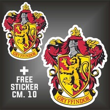 adesivo HARRY POTTER - GRYFFINDOR sticker decal aufkleber + 1 FREE STICKER CM.10