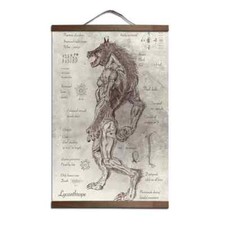 Poster lupo mannaro stampa