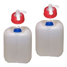 2 Contenitori 10 Litri HDPE