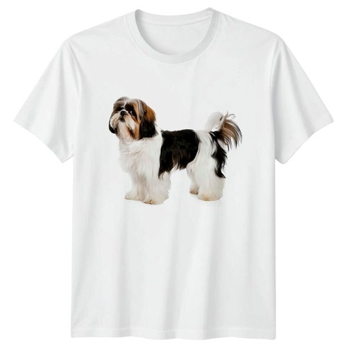Maglietta realistica shih tzu - maglietta,