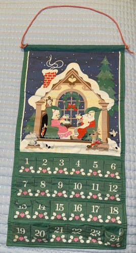 Calendario avvento vintage - calendario,
