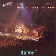 Vinile Rockets - Live (Vinile Clear Blue)