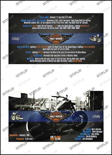Bally harley davidson 1991 - bally,