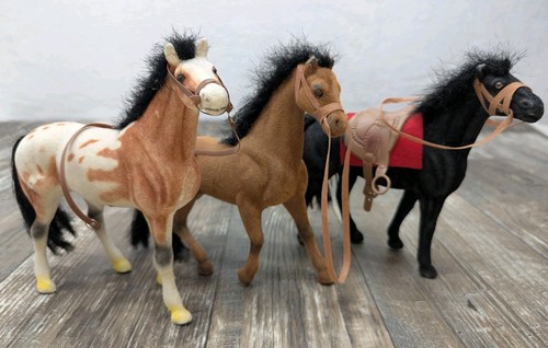 Cavallo floccato lotto 3 - floccato,