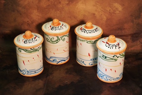 Barattoli cucina decoro - barattoli, da