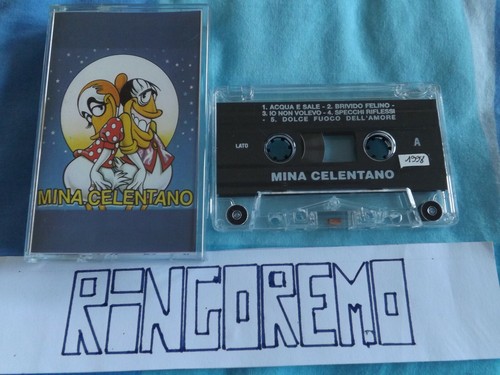 Cassetta celentano mina - cassetta,