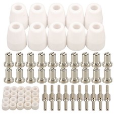 Kit ricambi estesi elettrodo punte al plasma Lotos per LT5000D LT3500 LT3200 CT520D