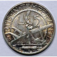 SAN MARINO 5 LIRE 1937