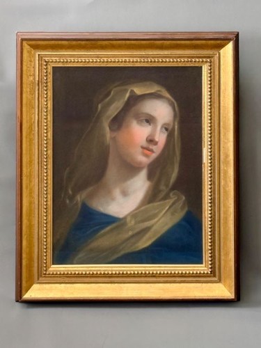 Dipinto pastello scuola - , romana