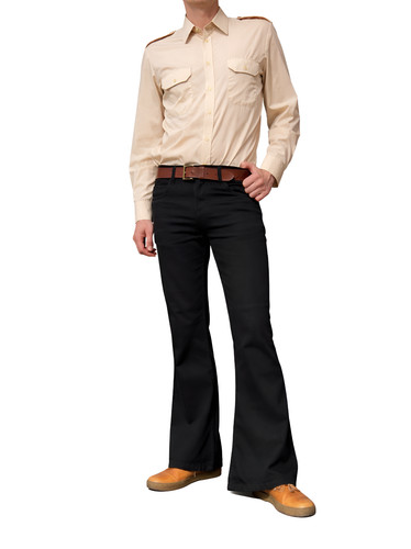 Pantaloni svasati uomo retrò