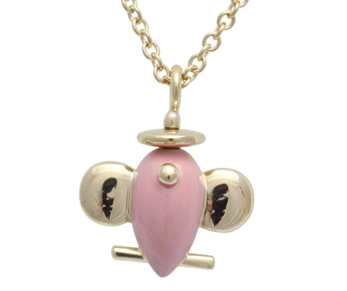 Collana con ciondolo catena