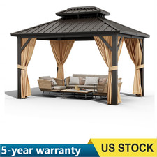 10x12 ft Double Roof Hardtop