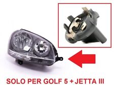 Supporto Portalampada H7 Faro Anteriore Alogeno GOLF 5 JETTA 2003-2009 1T0941109
