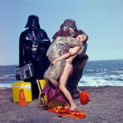 Carrie fisher ritratto vintage - carrie,