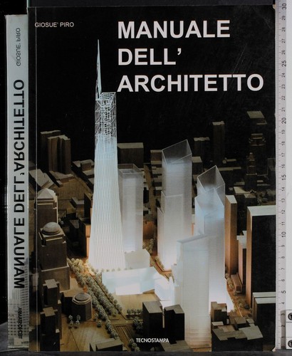 Manuale dell architetto - manuale, dell'architetto