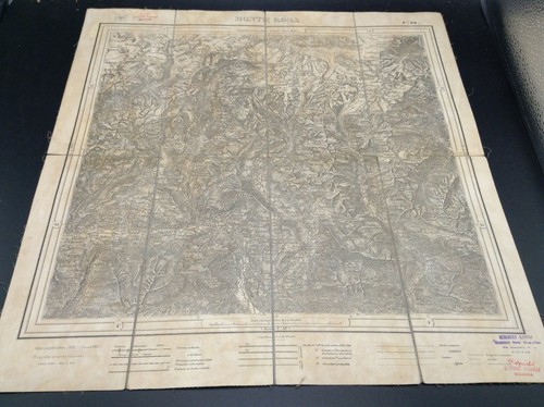 Cartina mappa monte - cartina,