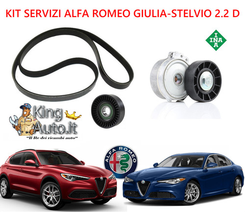 Kit cinghia servizi - cinghia,