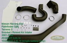 NISSAN NAVARA D22 (adattabile) 2001-2006 / Snorkeling / Presa d'aria rialzata VC34NI0201