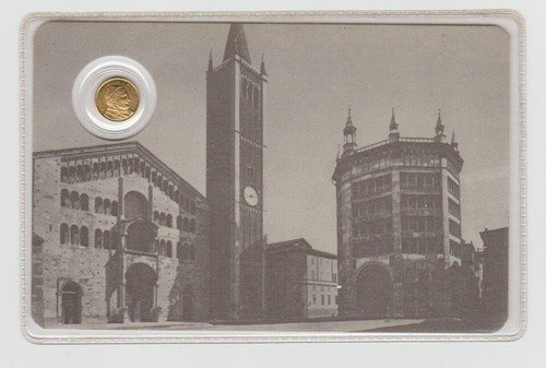 Tessera con moneta - in, oro