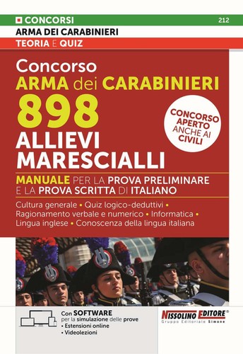 Libro concorso arma dei - libro,