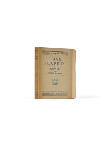 Undset âge heureux 1926 - undset, l'Âge