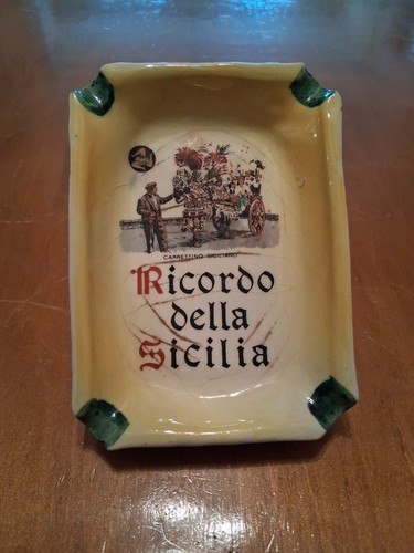 Posacenere ricordo vintage