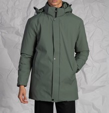 Parka uomo in tessuto tecnico